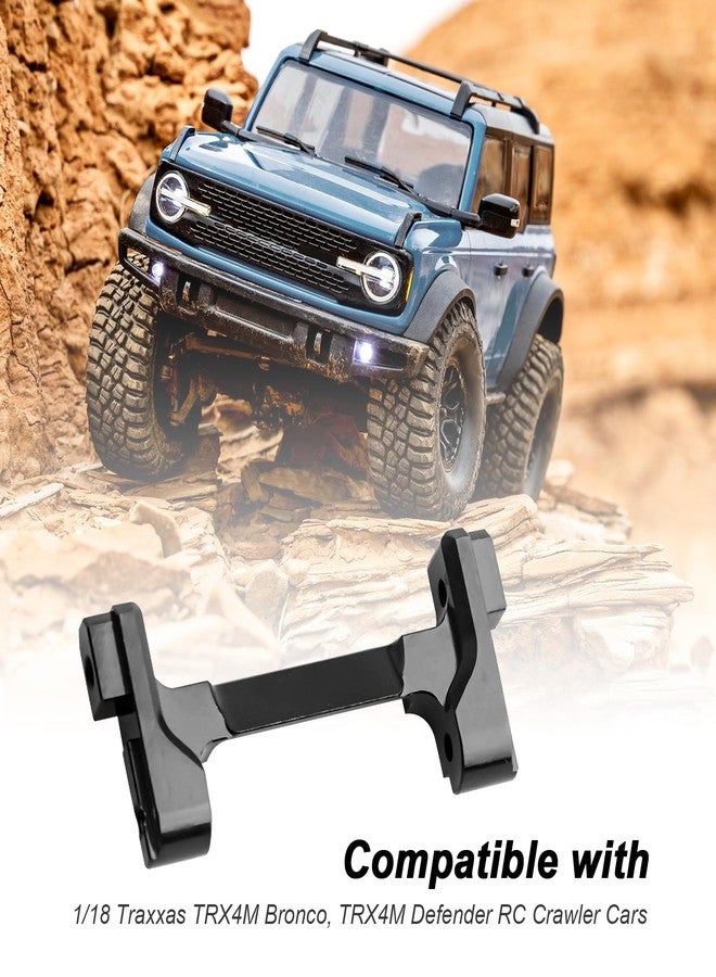 HobbyPark Aluminum Metal Rear Bumper Mounts for Traxxas TRX4M 1/18 RC Crawler - Image 3